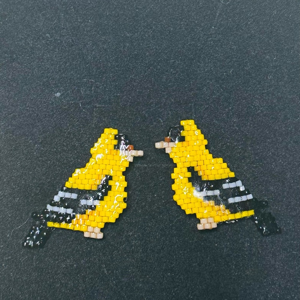 Yellow and Black Bird Mosaic Art Kit